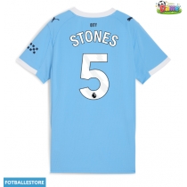 Manchester City John Stones #5 Hjemmedrakt Dame 2025-26 Kortermet